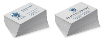 Корпоративные и личные визитки сервисного центра <nobr>«Стэйт-Он».</nobr>